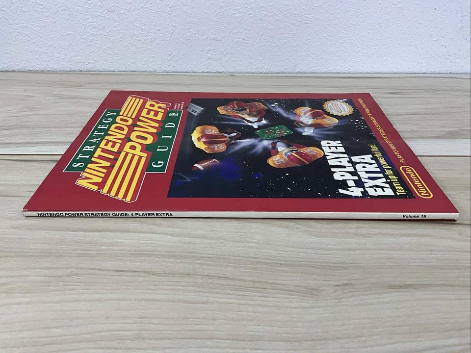 VTG Nintendo Power Magazine Vol 19 December 1990 4-Player Extra Strategy Guide - Image 4 of 4