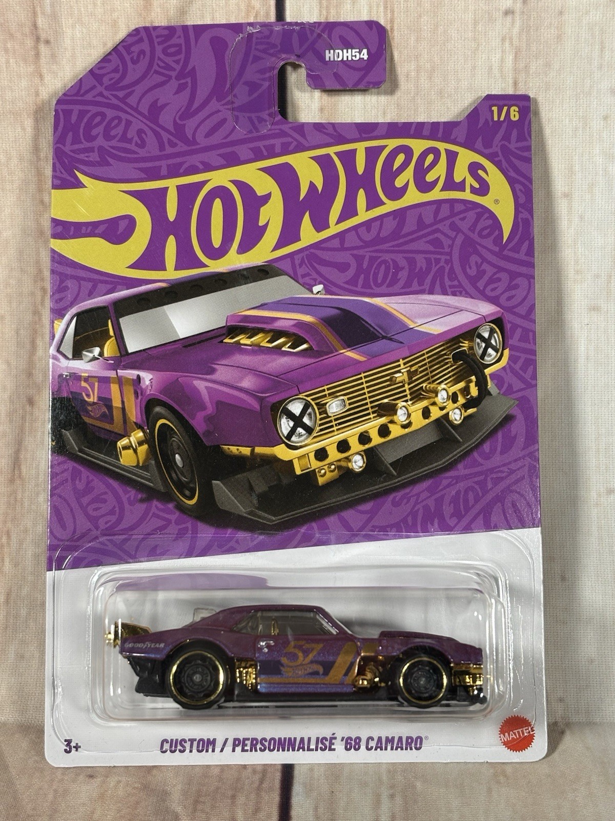 Hot Wheels 57th Anniversary Custom 68 Camaro