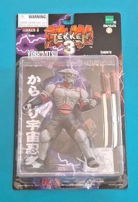 Epoch 1999 Tekken 3 Yoshimitsu 7''Action Figure  New Sealed NIB