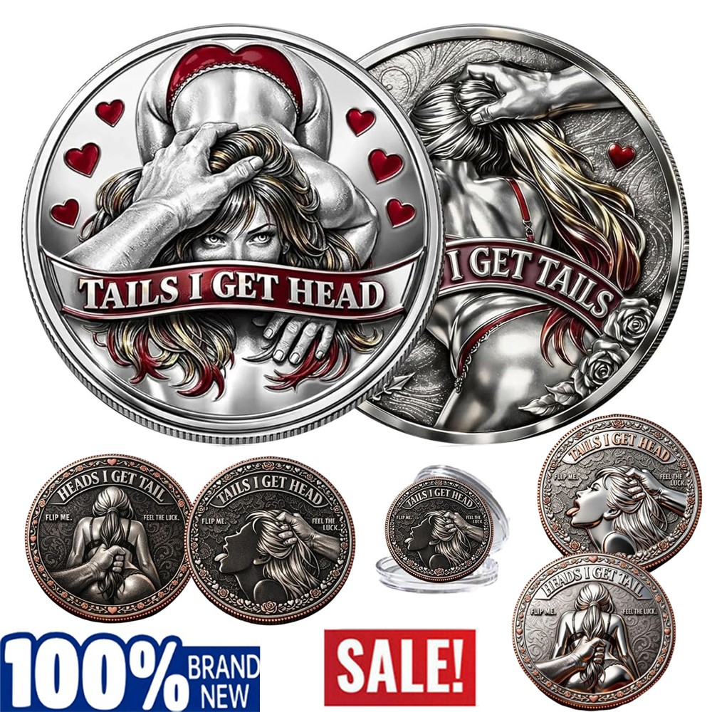 Heads I Get Tail Tails I Get Head Commemorative Coin, Challenge Decision Token