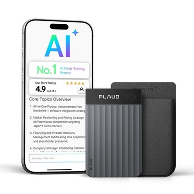 Plaud Note Pro AI Voice Recorder Transcribe & Summarize with AI App Control Note