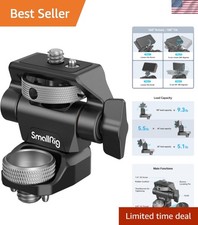 360 Swivel Monitor Holder with Anti-Twist Design for 5" and 7" Displays