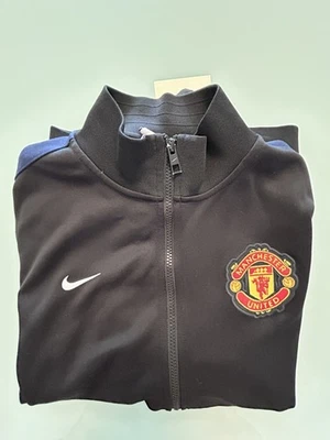 Nike Manchester United Jacket XL Black 2013 Vintage 542406-011 - Photo 1/4