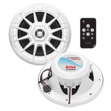 Boss Audio MRGB55W 5.25" Marine Speakers w/RGB Lighting - White MRGB55W 