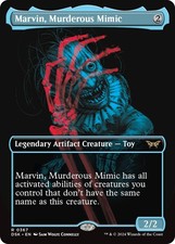 Marvin, Murderous Mimic (Showcase) - Foil NM MTG Duskmourn: House of Horror