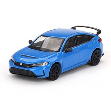 Mini GT 1/64 Honda Civic Type R FL5 Boost Blue Pearl 2023 LHD Diecast Scale