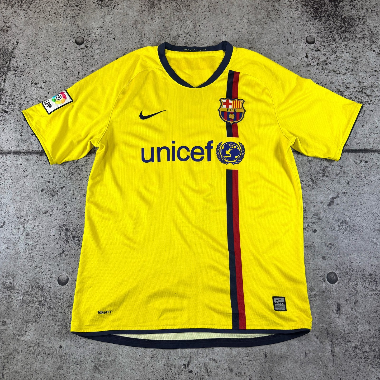 Authentic 2008/09 Barcelona away #14 Henry sz M Nike Classic Football Shirt Vntg