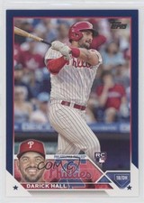 2023 Topps Series 1 Retail Royal Blue Darick Hall #209 6x9