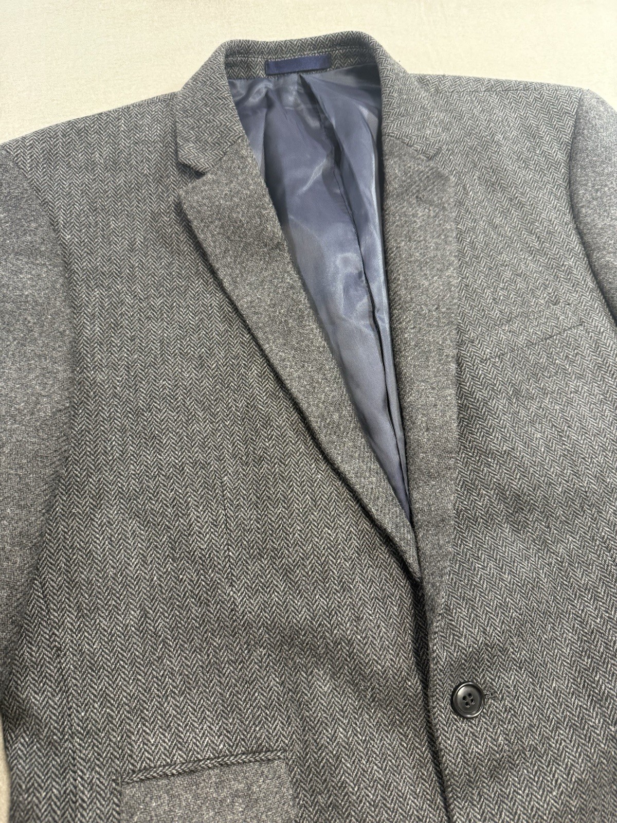 French Connection Grey Melange Patchwork Jacket W… - image 3