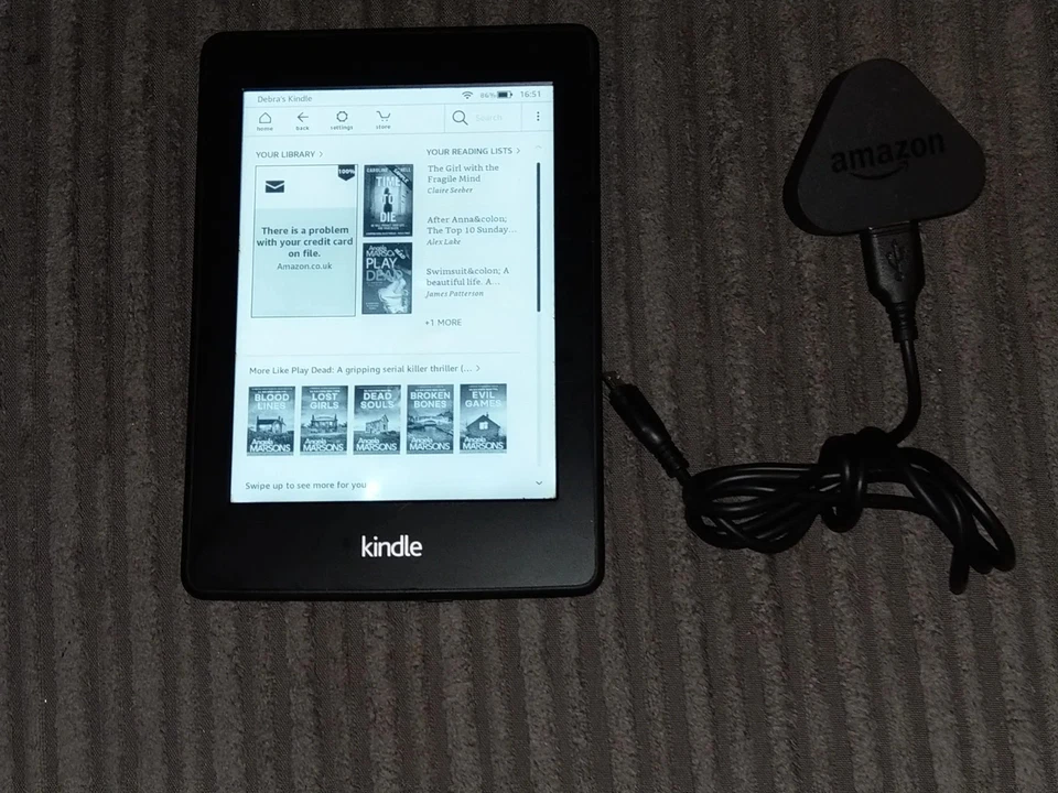 Amazon Kindle Paperwhite (6th Gen) DP75SDI 6" 4GB Wi-Fi please read description - Image 3 of 3