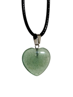 Jade Herz Halskette Kristall Nephrit Edelstein Spiritueller AnhäNger (ZufäLli...