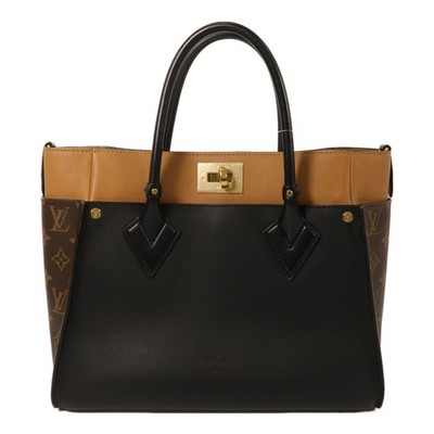 LOUIS VUITTON LV GHW On My Side MM 2 Way Shoulder Bag M53823 Monogram Calfskin
