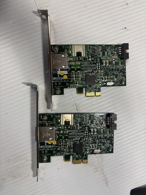 Lot of 2 - HP 488293-001 BCM95761A6110G Gigabit PCI-e Network Ethernet Card