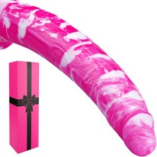 12 Inch Realistic Silicone Extra Giant Long Anal Dildo for Women, 11" Soft G-Spo