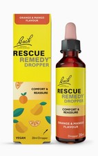Rescue Remedy Dropper Orange Mango. BBE JUNE 2026