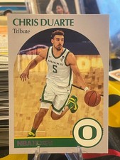 2021 Panini Chronicles Hoops Draft Picks Basketball Chris Duarte-#68 Tribute