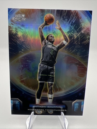 2025 Topps Cosmic Chrome Anthony Edwards Base (RAW)