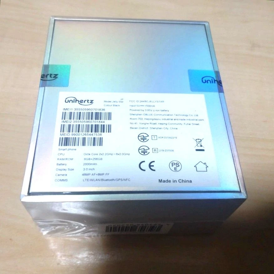 Unihertz Jelly Star 4G Mini Smartphone Android 13 Double SIM Débloqué NFC LED... - Photo 2/3