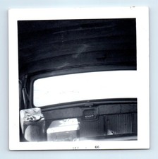 Old Vintage Square Photo Abstract View Backseat Of Station Wagon Cooler 1966 Old Vintage Square Photo Abstract View Backseat Of Station Wagon Cooler 1966