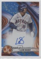2024 Bowman's Best of Blue Refractor 27/150 Luis Baez #B24-LB Auto 19n6