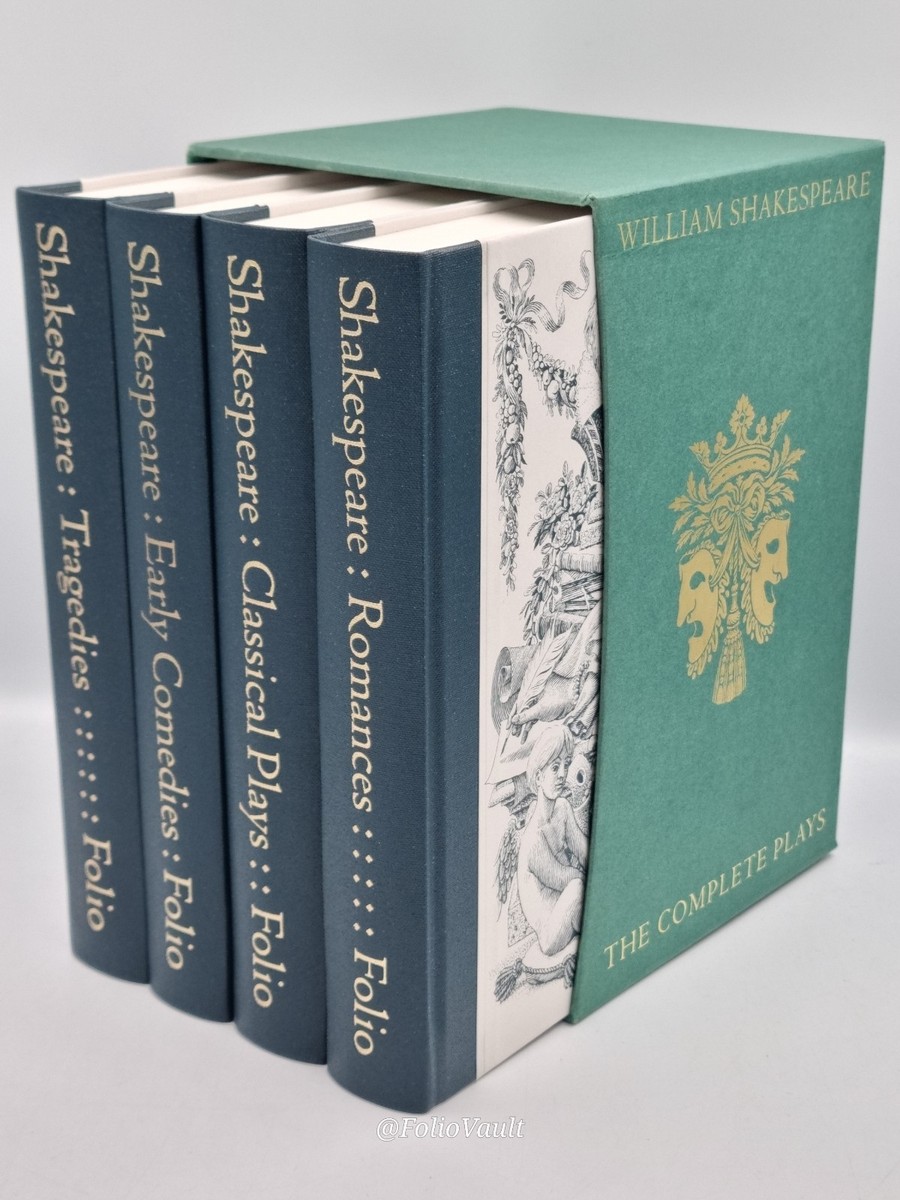 William Shakespeare: The Complete Plays (Box 1 - 4v.) - Folio