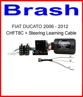 FIAT DUCATO 2006-2012 STEERING WHEEL INTERFACE  LEARNING CABLE AERPRO CHFT8C