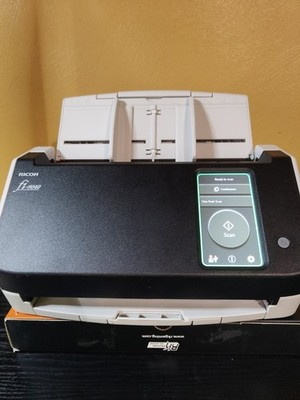 USED Ricoh/Fujitsu fi-8040 Document Scanner ADF Color Screen. Fully Functioning.