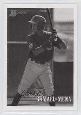 2021 Bowman Heritage Prospects Black & White Ismael Mena #168 0r2f