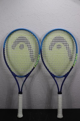 Lot Of 2 Head Ti Conquest Nano Titanium Adult Tennis Racquet Racket 4 1/2