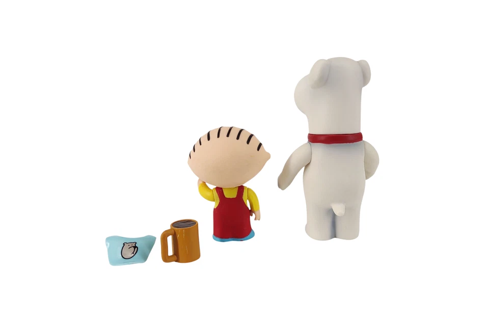 Mezco 2004 Family Guy Serie 1.5 Juego en Caja + '05 Serie 4 Cleveland Marrón Suelto Foto 4 de 4