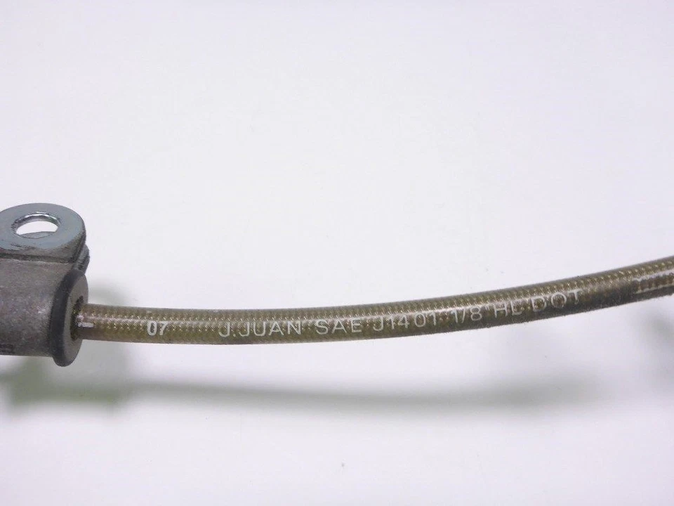 Manguera de línea de freno trasero 09 Buell 1125CR acero inoxidable Foto 3 de 4