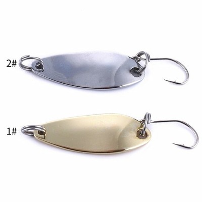 10PCS/Lot Fishing Spinner Spoon Bait Metal Crankbait Lures Bass Tackle 3cm/2.5g