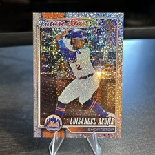 2026 Topps Series 1 Celebration Luisangel Acuna Future Stars Confetti Foil Mets 