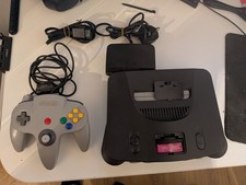 Nintendo 64 Black Console - Tested