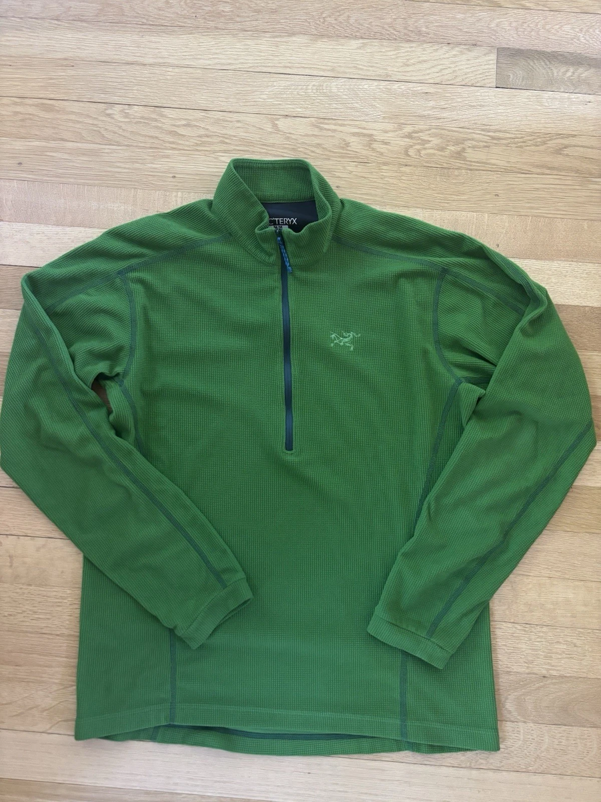 Arcteryx Delta LT Half Zip Midlayer Pullover Mens Medium Polartec Grid Fleece