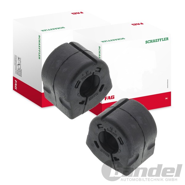 2X Schaeffler FAG Stabilager Gummilager Stabi Vorne Passend FüR CitroËN C3 DS PE-image