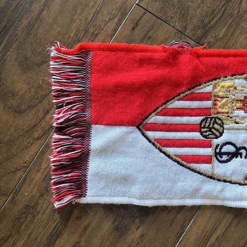 Sevilla FC Fan Scarf Football Spain Soccer 1890 52x8 Inches - Picture 2 of 17