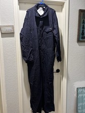 Workrite FR Ultrasoft Coveralls Size 58-R; 3XL NEW w/ Tags, Navy Blue