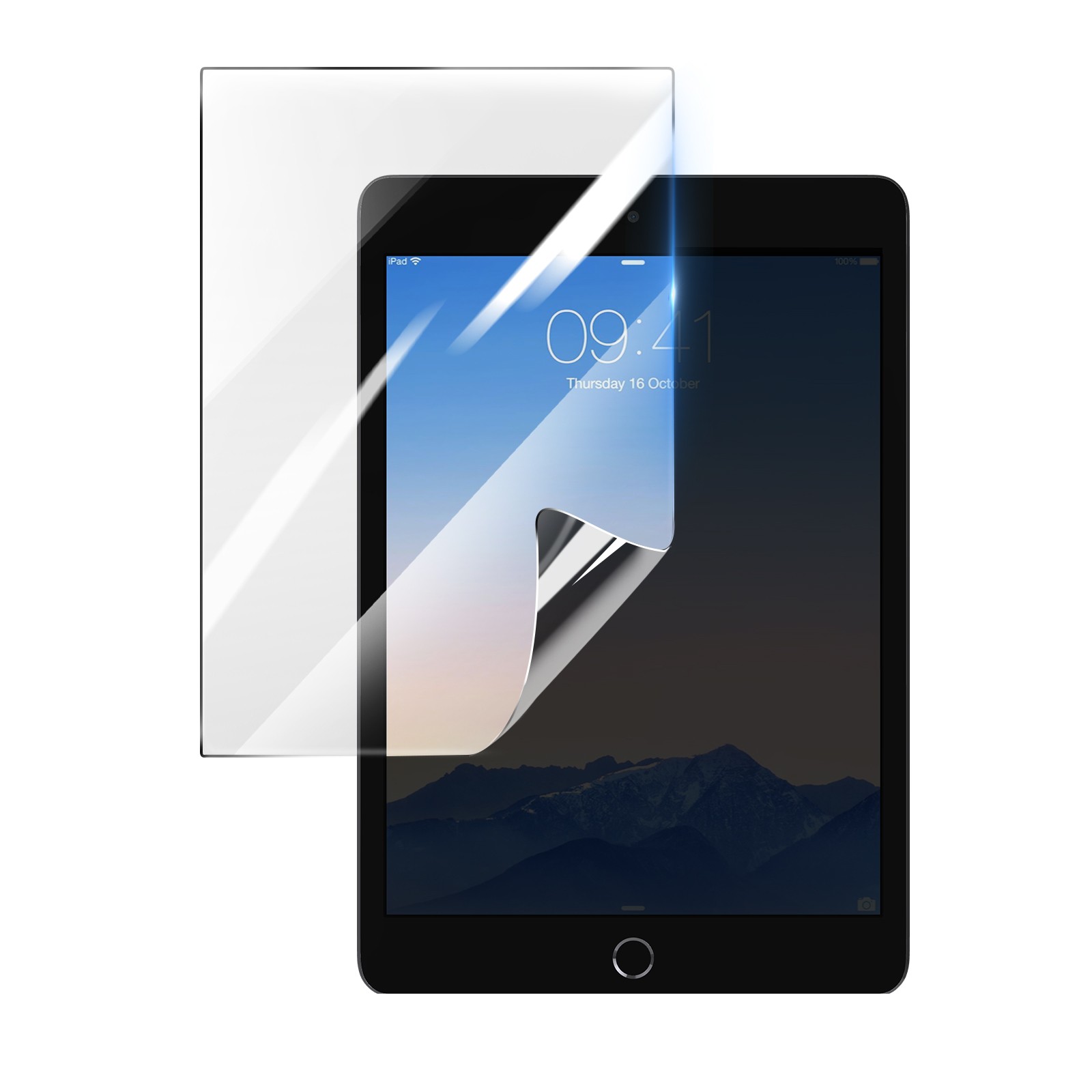 Film hydrogel pour iPad Mini 3 protection écran transparente anti-choc