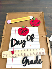 School Theme Childrens Multicolor Photo Prop ...
