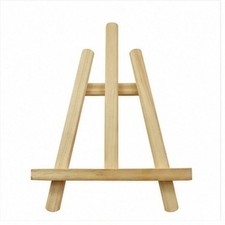 Triangle Support Mini Wooden Easel Portable Stand for Art and Photo Frames