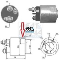 Meat & Doria 46086 Magnetschalter FüR Starter Magnetschalter FüR Starter