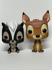Funko Pop! Disney Bambi #94 & Flower #96 Loose OOB No Box Vaulted Lot