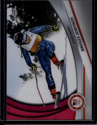 2026 Topps Chrome U.S. Winter Olympic Team Hopefuls #25 Breezy Johnson