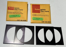 Two Kodak Gelatin Filter Frame Holder - 3in. Square