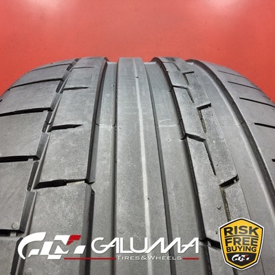 1 (One) Tire LikeNEW Continental SportContact 6 RO1 255/40ZR21 255/40/21 #93584
