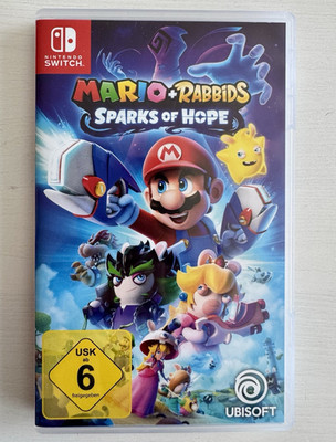 Nintendo Switch Mario + Rabbids Sparks of Hope   Complete   Very Good Condition