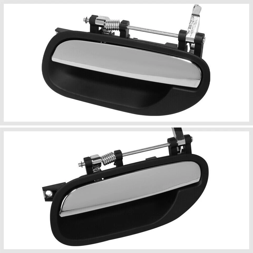 Rear Left Side Chrome Exterior Outer Door Pull Handle for 00-03 Volvo S40/V40 - Imagem 3 de 4
