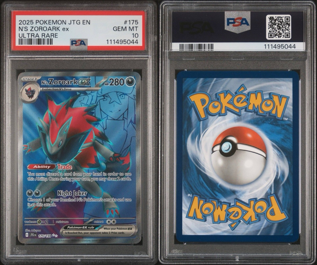 PSA 10 N's Zoroark EX 175/159 Journey Together Ultra Rare | eBay