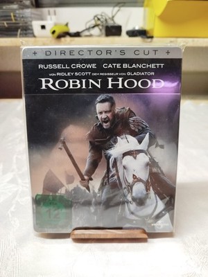 Robin Hood   Director's Cut   Steelbook Edition   Blu-ray   NEU & OVP   Crowe